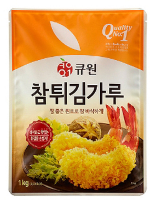 큐원 참튀김가루 1kg 10개
