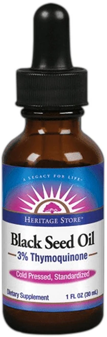 헤리티지스토어 블랙 씨드 오일 3% 티모퀴논, 1개, 30ml - 쿠팡