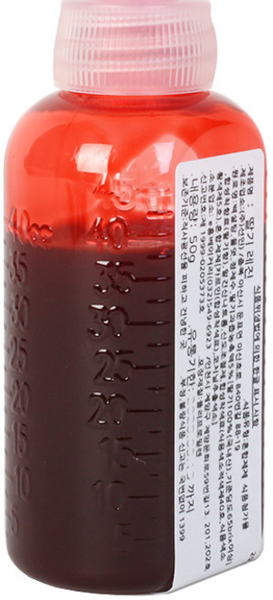 딸기레진 50g (빨간색 과즙색소), 1개