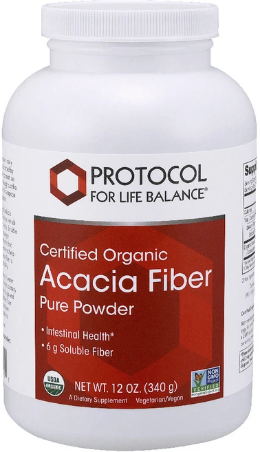 프로토콜포라이프밸런스 아카시아 파이버 퓨어 파우더 비건, 1개, 340g - 쿠팡