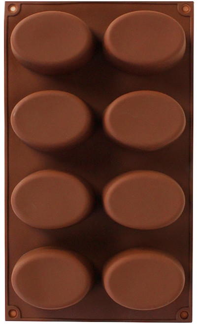 이홈베이커리 실리콘몰드 (오발 8구) 마들렌만들기 오벌틀, 1개