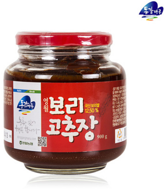 [영월농협 직송] 보리고추장 900g, 1개
