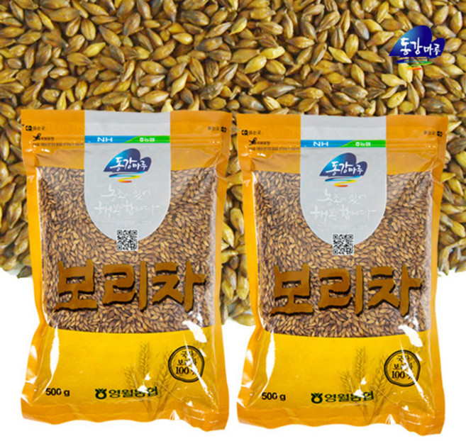 [영월농협 직송] 동강마루 보리차 500gx2봉, 1세트, 2개, 500g, 1개입
