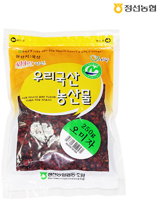 [정선농협] 우리농산물 오미자, 1개, 250g