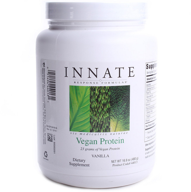 이네이트리스폰즈포뮬러스 비건 프로틴 바닐라, 480g, 1개
