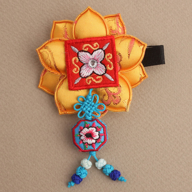 단아한 집게핀 5칼라