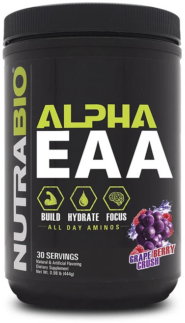 뉴트라바이오 알파 EAA 체리 그레이프 베리 크러쉬, 1개, 444g - 쿠팡