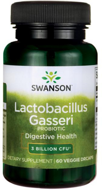스완슨 락토바실러스 가세리 3 빌리언 CFU 베지캡슐, 60정, 1개