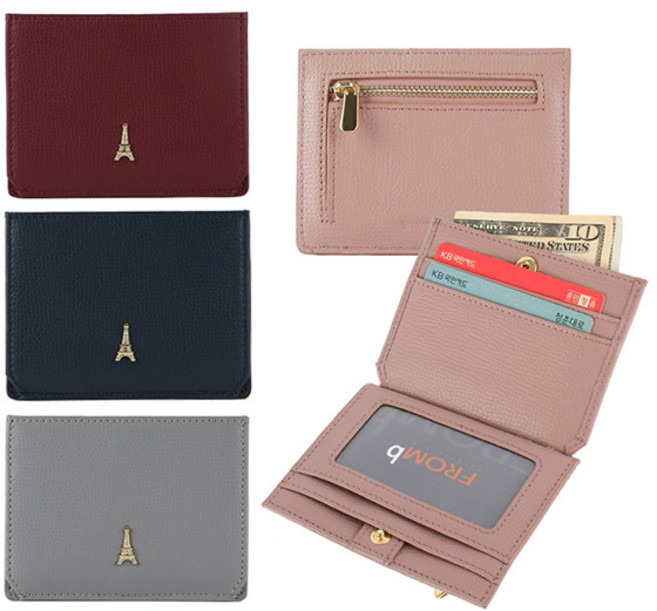 프롬비 천연소가죽 마농 여자 카드지갑