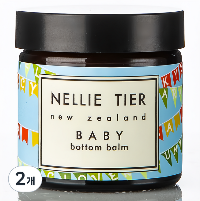 넬리티어 베이비 바텀 밤, 15g, 2개
