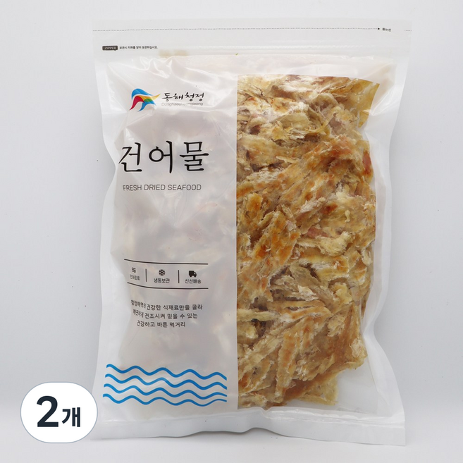 동해청정 물메기구이채 구운 물메기채, 2개