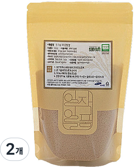 국내산 유기농 미강 가루 분말 #무료반품 #무료배송, 200g, 2개