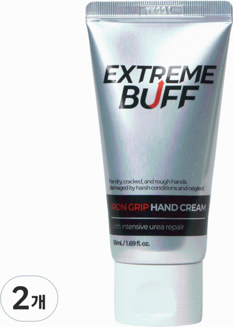 익스트림버프 168시간 고보습 핸드크림 우레아 100000PPM, 50ml, 2개