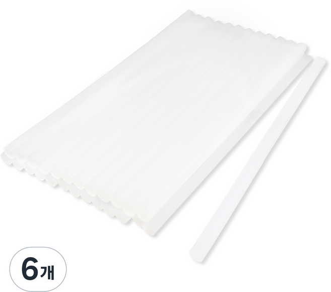 엘앤엠 핫멜트 접착제 SB-922 백색 글루건심 11mm 600g, 6개