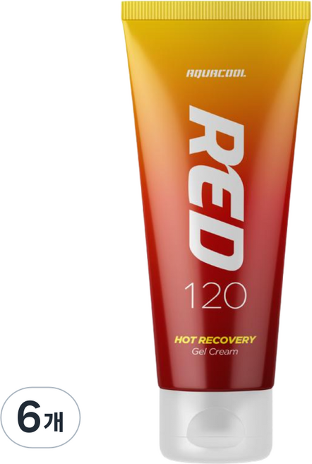 아쿠아쿨 레드120, 120ml, 6개