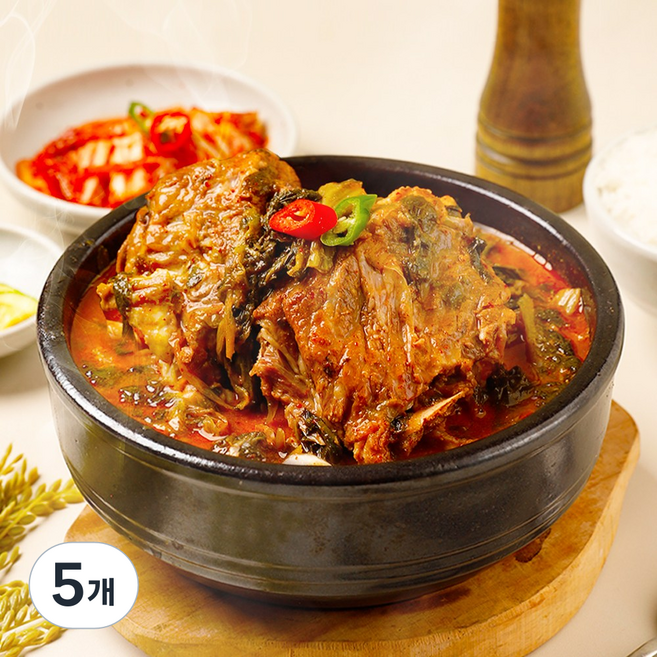 참도깨비 청진동 우거지 통뼈해장국, 5개, 930g