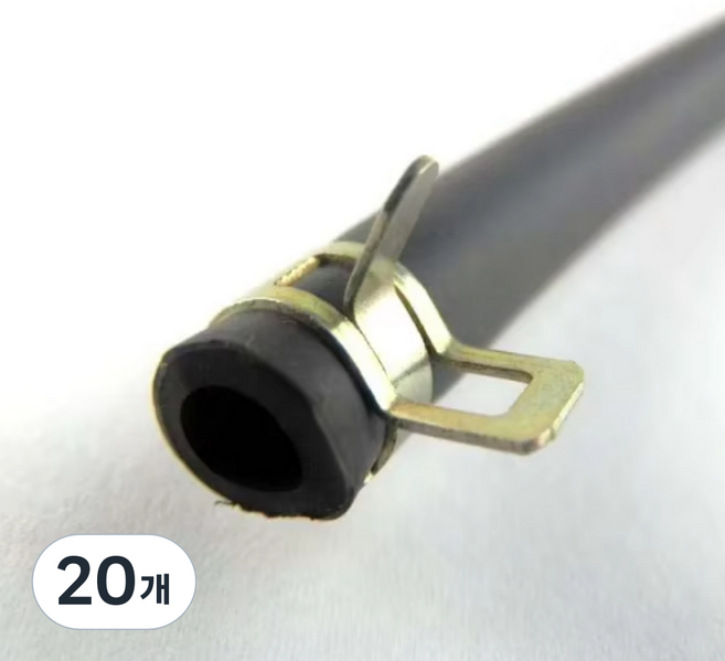 시크리트몰 오토바이 연료필터 클램프 호스 클립 고정 집게, 20개
