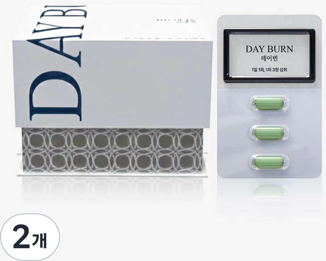 케이다이어트랩 데이번 고함량 낙산 800mg 하바노바 단쇄지방산 GLP-1 다이어트, 2개, 90정 - 쿠팡