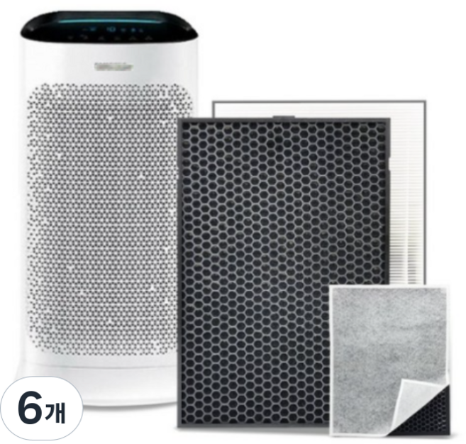 삼성 공기청정기 호환 필터 블루스카이 5500 CFX-D100D, 2.CFX-D100D(고급형), 6개