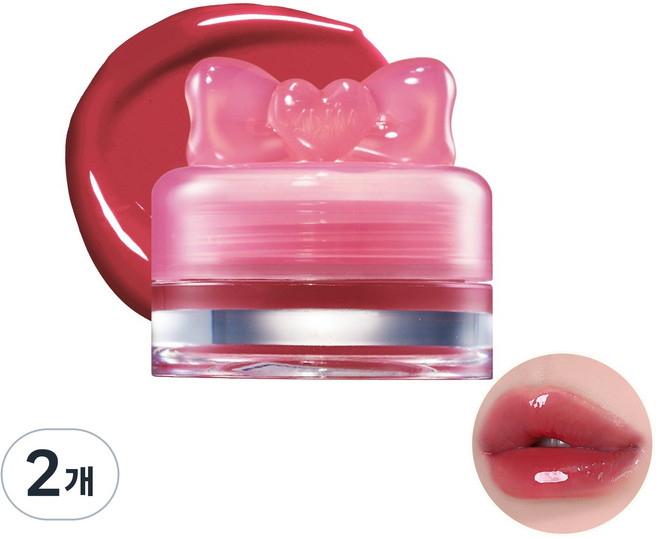 YNM 립앤치크 시럽팟&버터팟, 2개, 03 로즈시럽