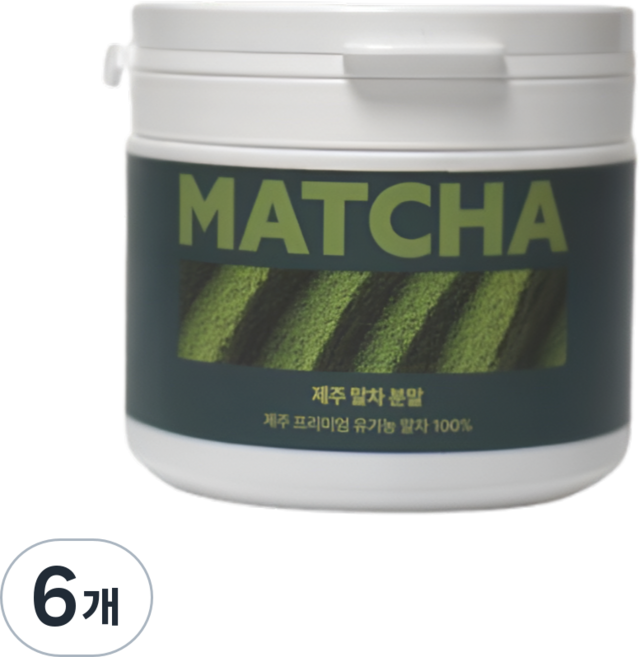 느랑풀 제주 프리미엄 말차가루, 6개, 1개입, 150g