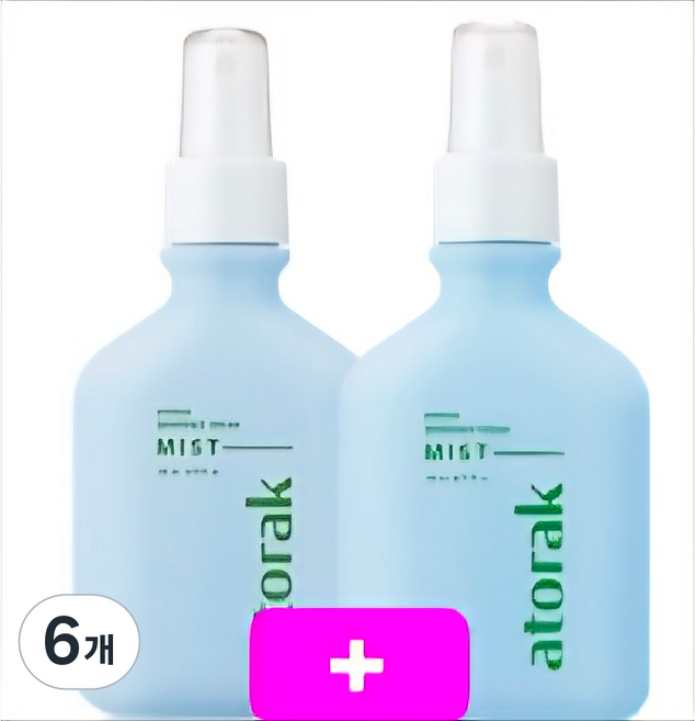 1+1최신제조 루비셀 아토락 스킨펜스 크림미스트, 6개, 140ml