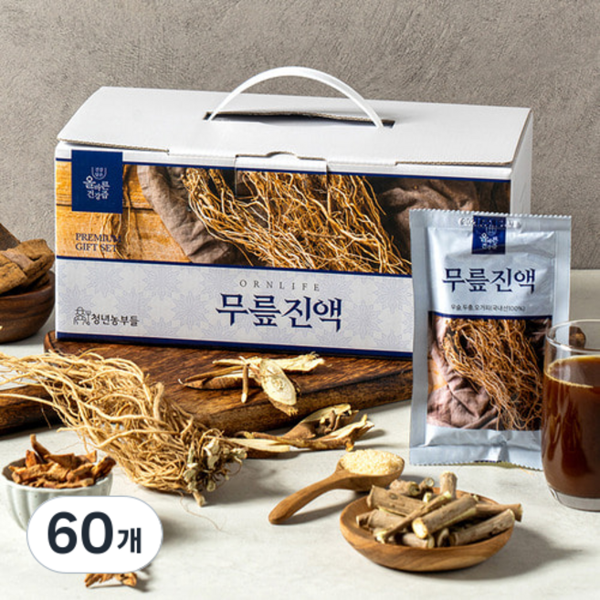 효도선물 무릎진액 우슬즙, 100ml, 60개