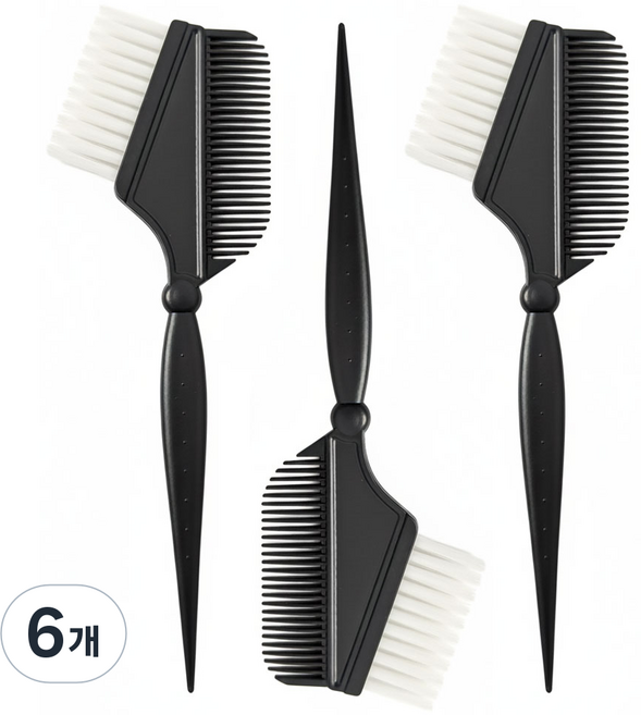 부드럽게 발리는 미세모 염색솔 대한민국생산, 6개