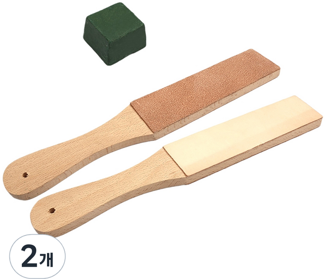 가죽 스트롭 연마 칼갈이 숫돌 패드 양면 숫돌 10000방 1000방, 2개