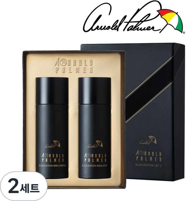 아놀드파마 블랙에디션 남성 기초 2종 화장품, 2세트
