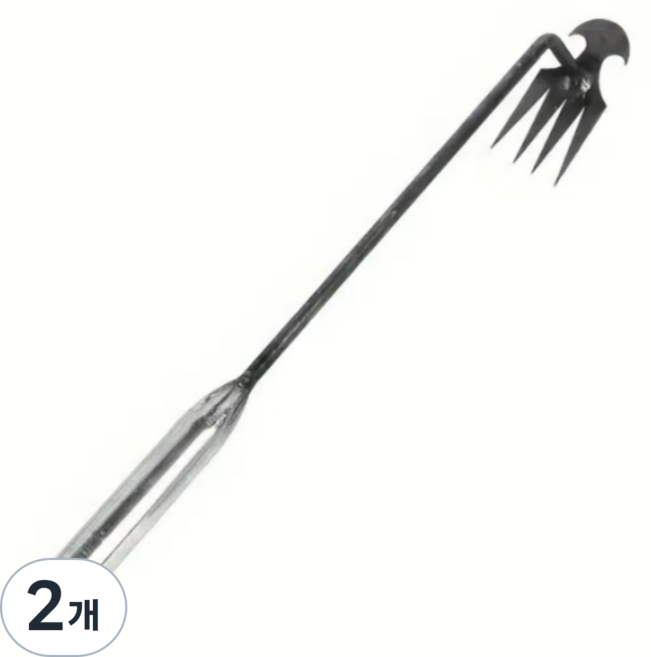 오브젝티브 잡초 풀 쏙쏙 뽑는 호미, 2개, 고탄소강 30cm