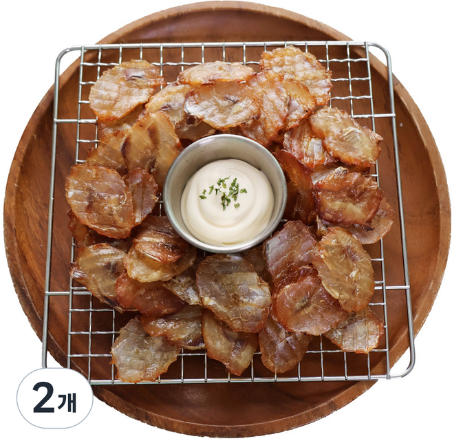 [건파파]맛있게 잘 구운 동전쥐포 꼬마쥐포 쥐치포, 2개, 100g