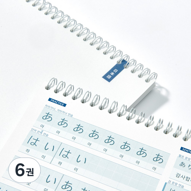 컬러미블루 일본어노트 (일공이), 6권