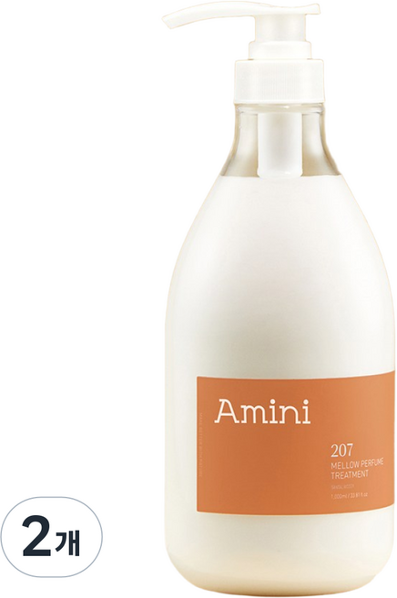 아미니 극손상모 단백질리페어 트리트먼트 상탈우디향, 1L, 2개