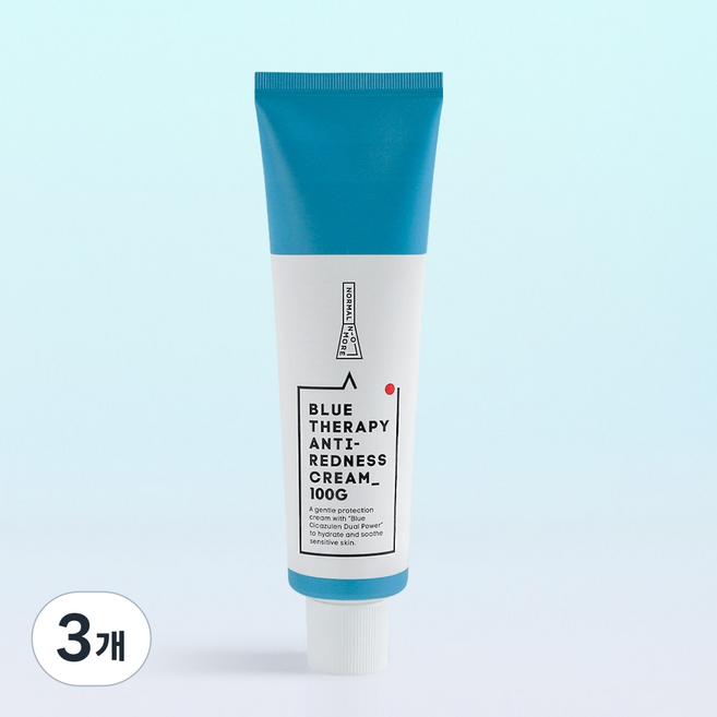 [노멀노모어] 안티레드니스 크림 / 붉은기완화 아줄렌 진정크림, 100g, 3개