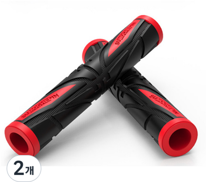 스파이더 오토바이 레버그립 고급형, 레드, 2개