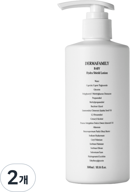 더마패밀리 하이드라 쉴드 베이비 로션, 2개, 300ml