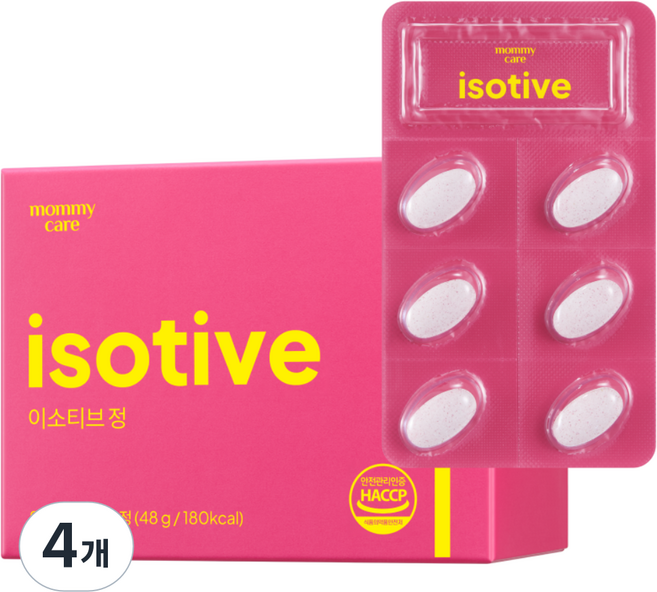 마미케어 피로회복 판토텐산 영양제 이소티브 정, 4개, 60정