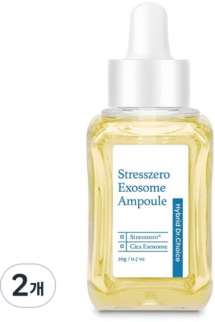 닥터초이스 스트레스제로 엑소좀 만능 앰플, 2개, 20g
