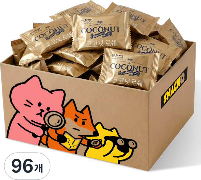 노브랜드 과자, 96개, 코코넛로쉐