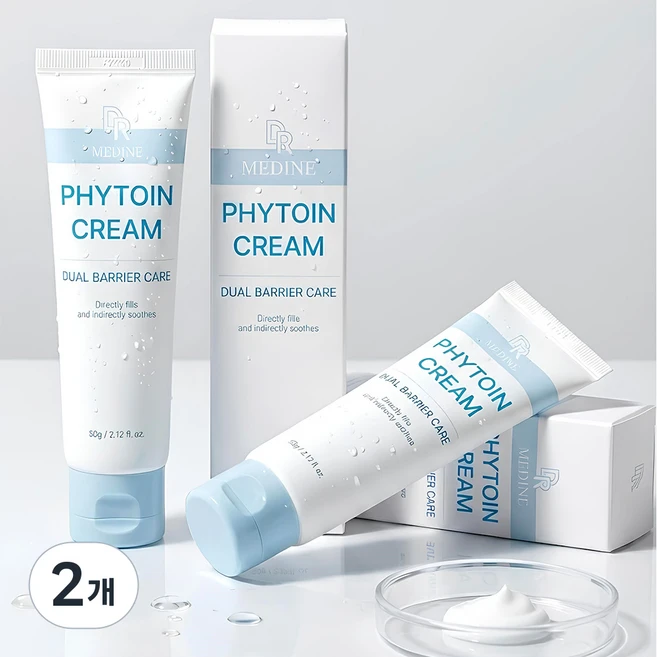 닥터메딘 피토인 피부장벽 크림 리페어, 50g, 2개 - 쿠팡