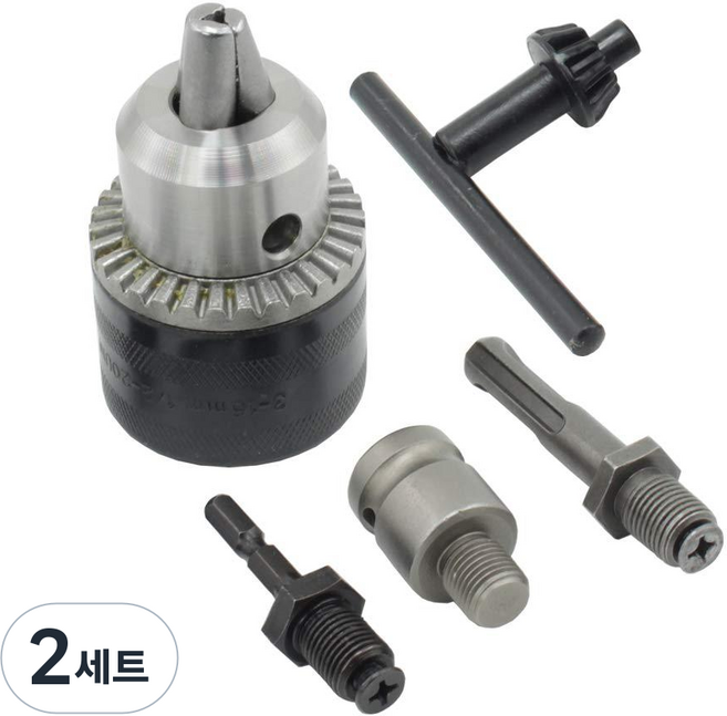 공구PXJ 13mm 임팩렌치용 드릴척 세트, 2세트