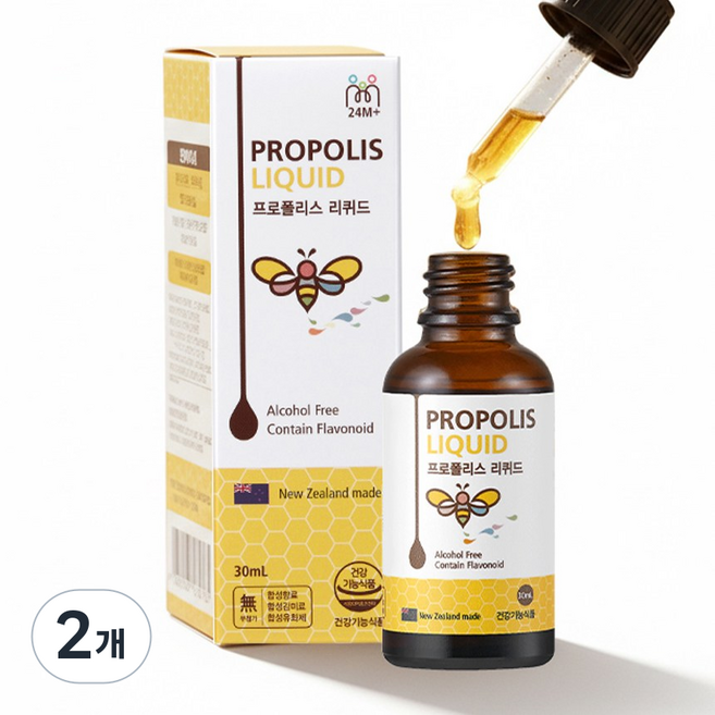 디어패밀리 뉴질랜드 마누카꿀 프로폴리스 리퀴드, 2개, 30ml