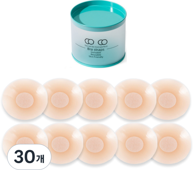 닙쉴드 여성 니플패치 누브라 실리콘 밴드, 30개