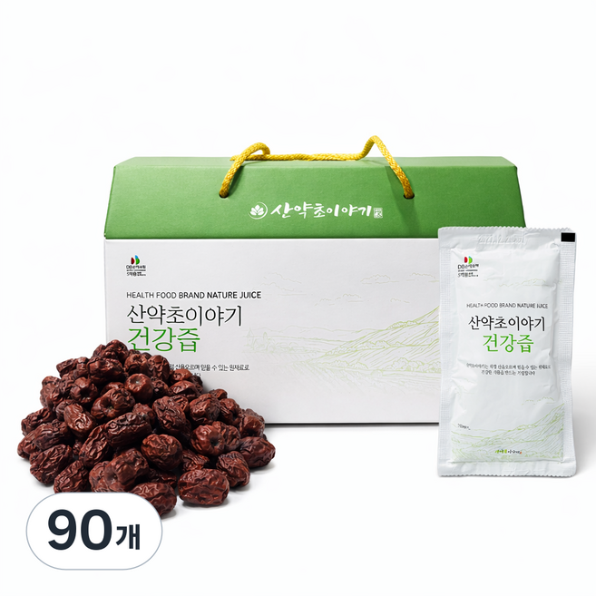 24시간 저온추출 국내산 경산 대추즙 진액 엑기스, 90개, 110ml