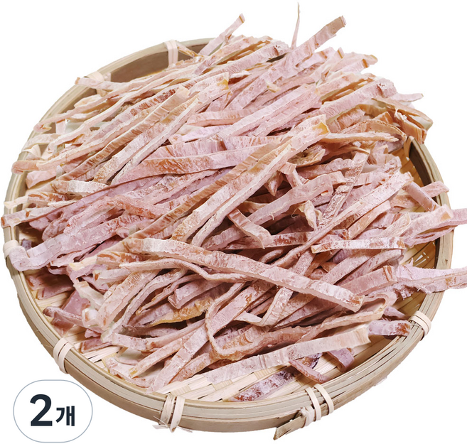 마른오징어 스틱 건오징어간식, 2개, 100g