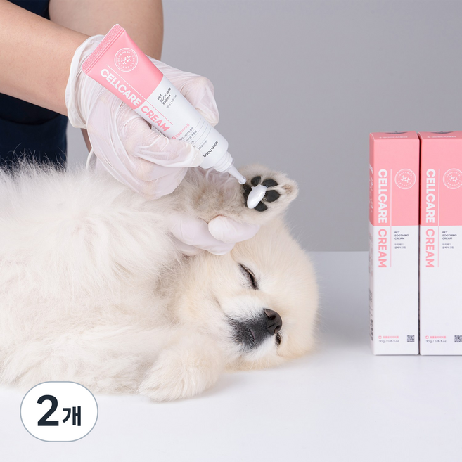 두카메디 반려동물 셀케어 크림, 30g, 2개