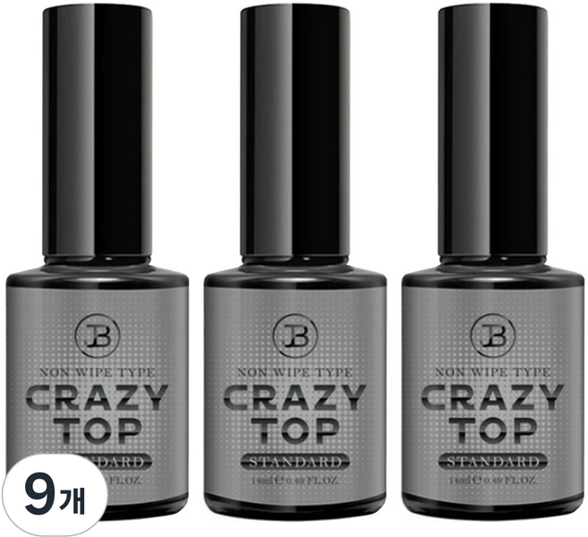 그라시아 티아라 논와이프 크레이지 탑젤 스탠다드, 9개, 14ml