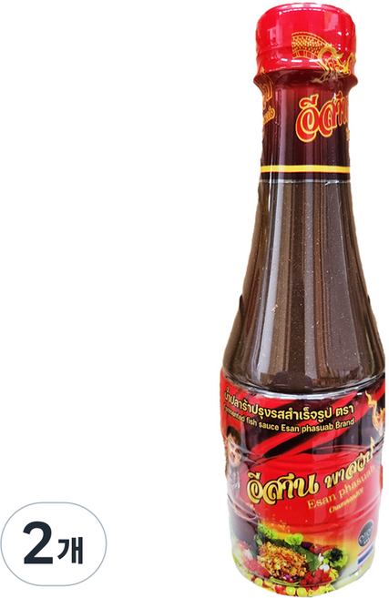 이싼 빠라 퍼멘티드 발효 피쉬소스 worldfood, 2개, 350ml