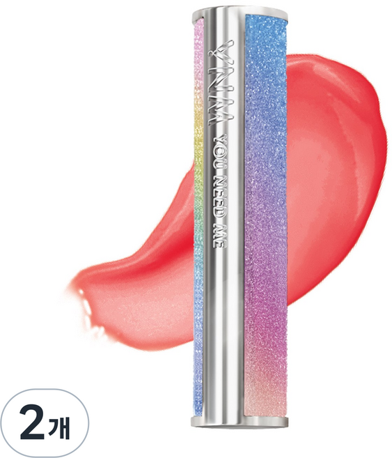 YNM 허니립밤, 유니콘, 3g, 2개